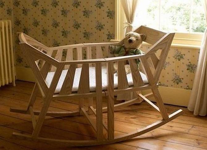 Как сделать кроватку для ребенка своими руками
