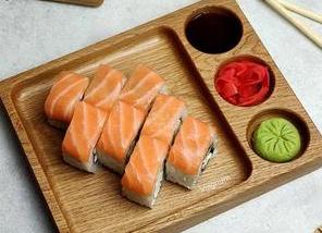 Лосось на дубовой доске. Рецепт от Петровича