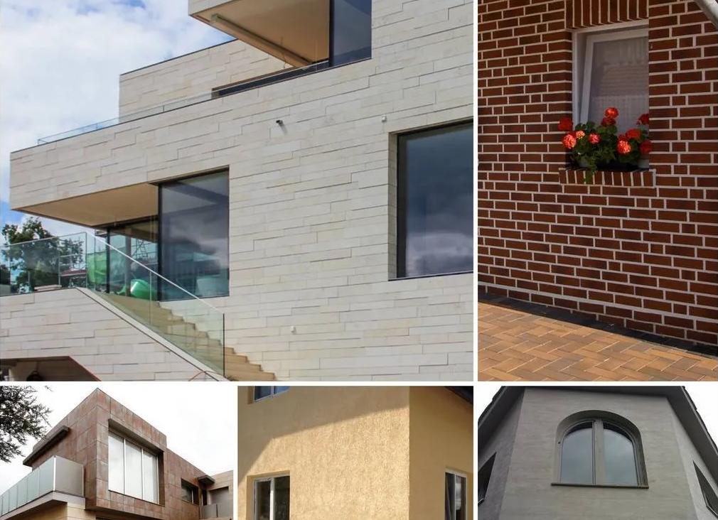 Отделка фасада частного дома: материалы и варианты ✨